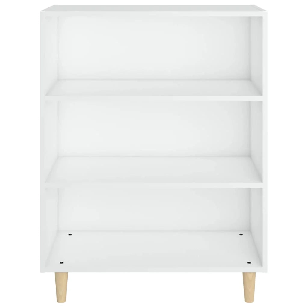 Buffet credenza cassettiera mobiletto mobile contenitore organizer per cucina soggiorno salotto 69,5 x 32,5 x 90 cm legno ingegnerizzato bianco 02_0030404