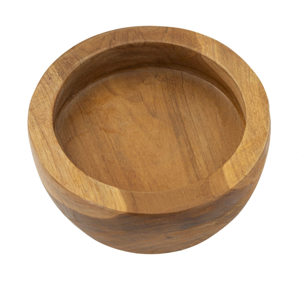 S/TASCHE ERUSI SIMPLE IN TEAK RIC.CM Ø15X9,5 (PEZZI UNICI-NON RIP.IN SERIE)