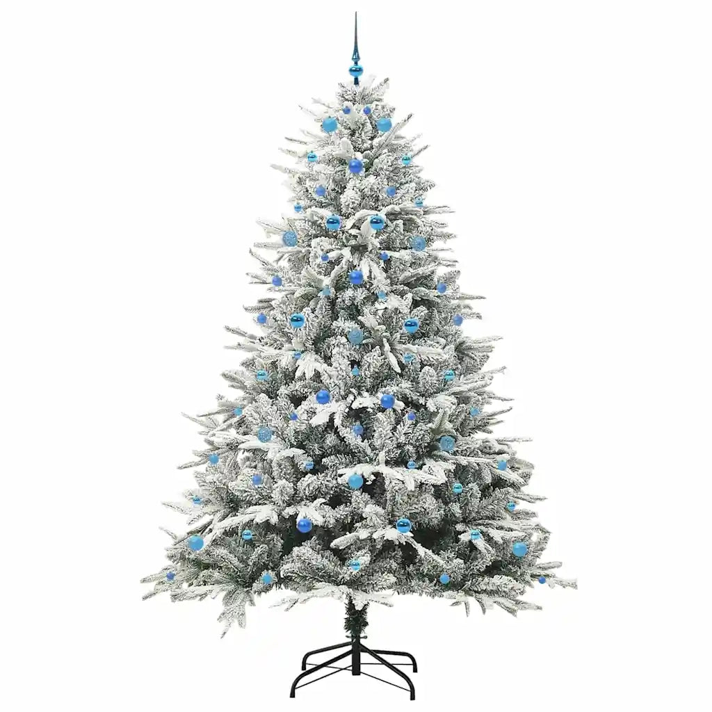 Albero di Natale Artificiale Pre-illuminato con Set di Palline 3395422