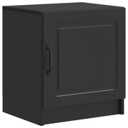 Armadio da Notte Nero 43 x 34,5 x 47 cm Legno ingegnerizzato