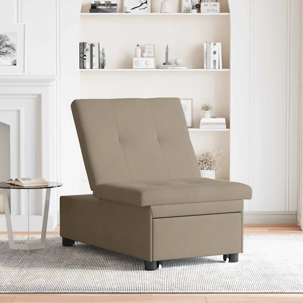Divano letto | Sof¨¤ letto | Letto singolo Estraibile Talpa 194 x 67 x 82 cm Microfibra
