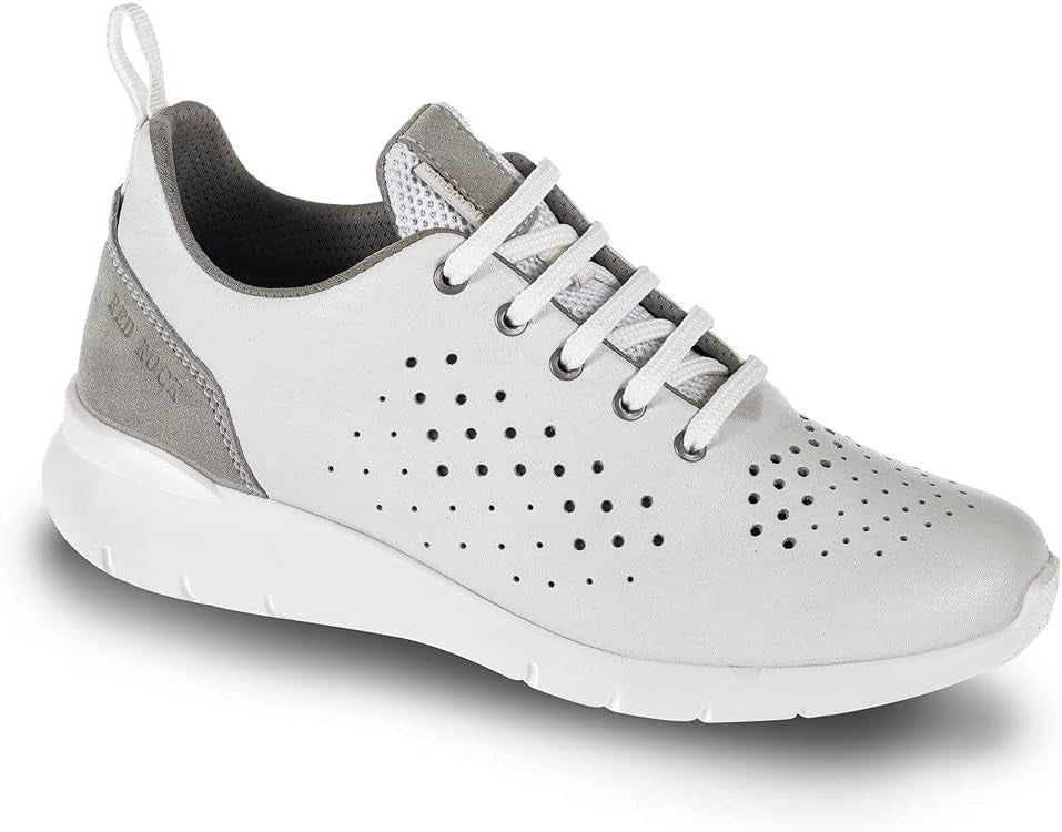 Scarpa Donna +Memory in Pelle Touch Bianco - Scarpe Estive