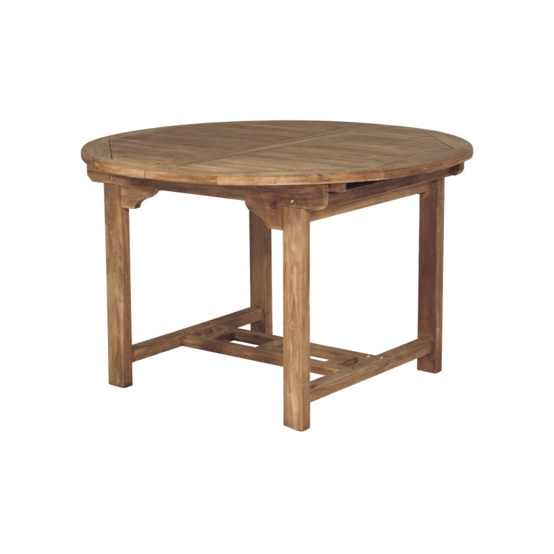 Tavolo Capraia tondo estensibile in legno teak - 170 cm