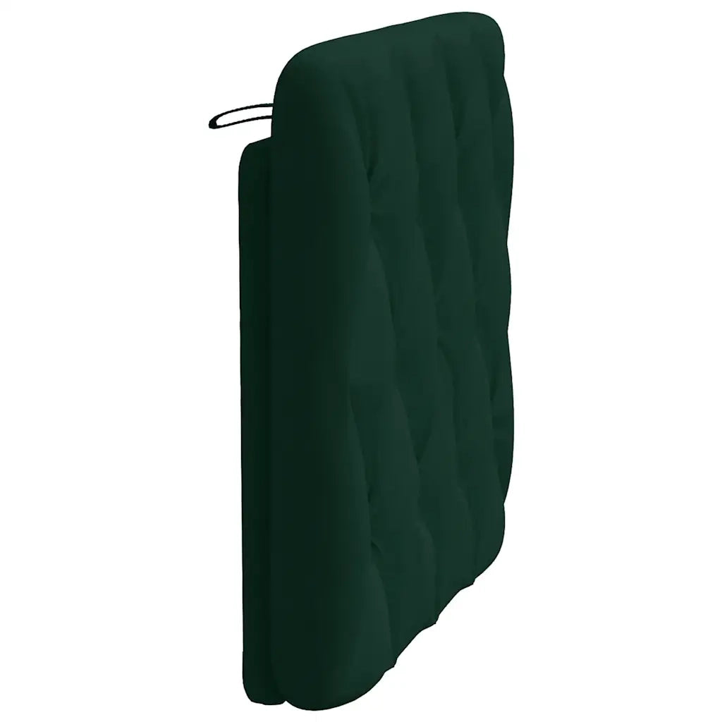 Cuscino Testiera Verde Scuro 80 cm in Velluto CFW9979767