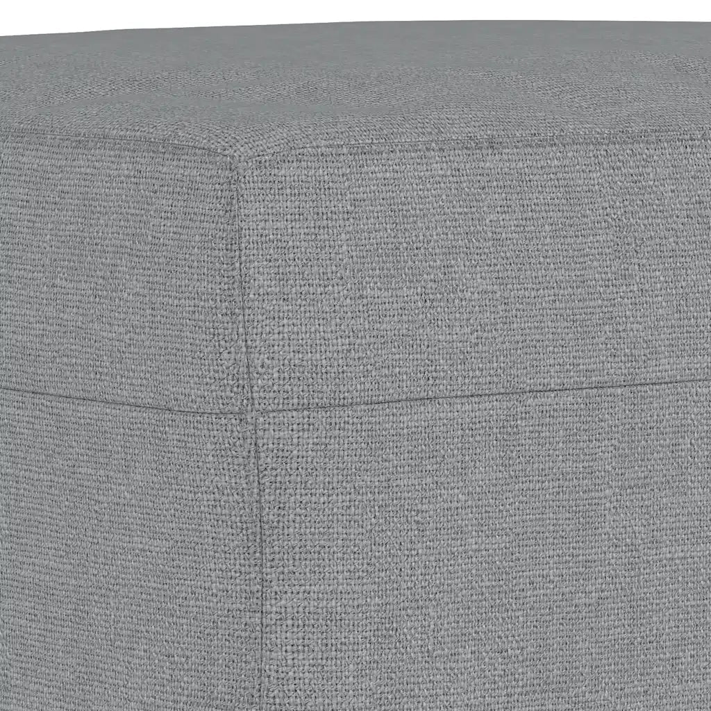Set Divani 3 pz con Cuscini Grigio Chiaro in Tessuto 3201858