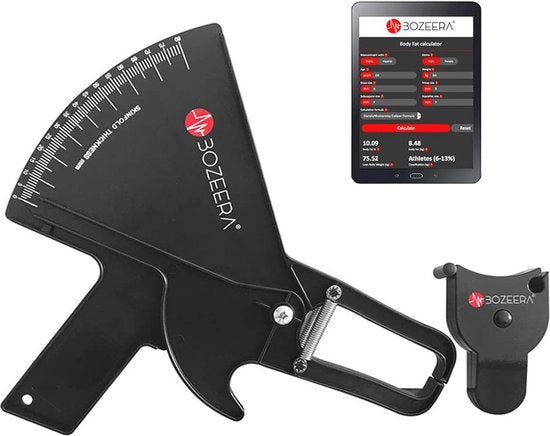Misuratore di pannicoli cutanei e nastro di massa corporea con software e manuale gratuiti
