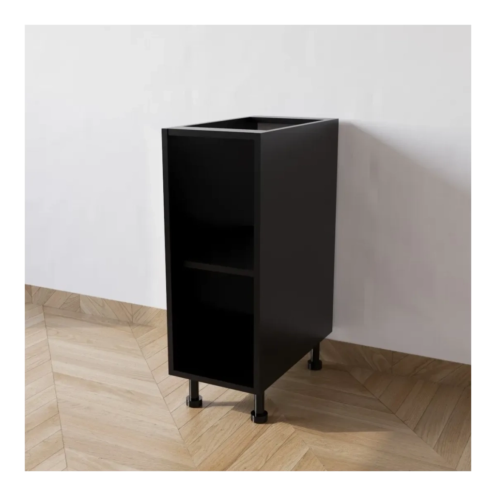 Calandrelli Base Cucina L 40 P 55,5 H 72 cm Nero Senza Ante