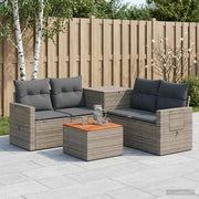 Set di divani 6 pz Grigio e Grigio Scuro 3447464