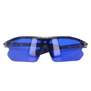 Occhiali da golf con lenti polarizzate - Migliorata visibilità - Lenti blu - Accessori da golf - Uomo e donna