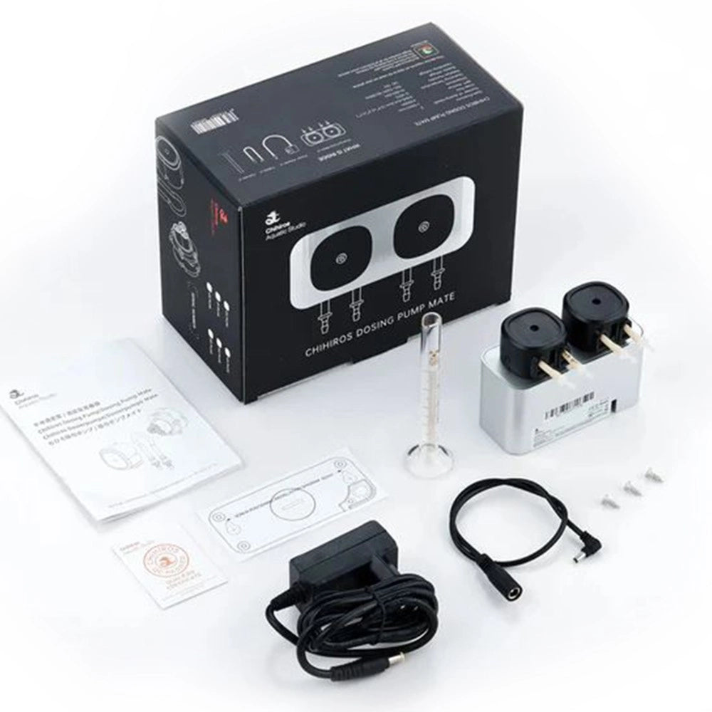 Chihiros Dosing Pump Mate - pompa dosometrica a 2 canali con controllo via App per iOS e Android