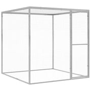 Gabbia per Gatti 1,5x1,5x1,5 m in Acciaio Zincatocod mxl 103834