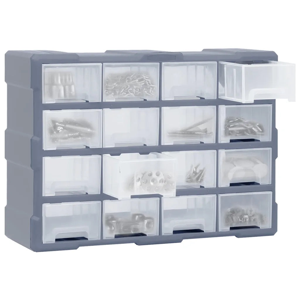 Mobile Contenitore con 16 Cassetti Medi 52x16x37 cm CFW5454284
