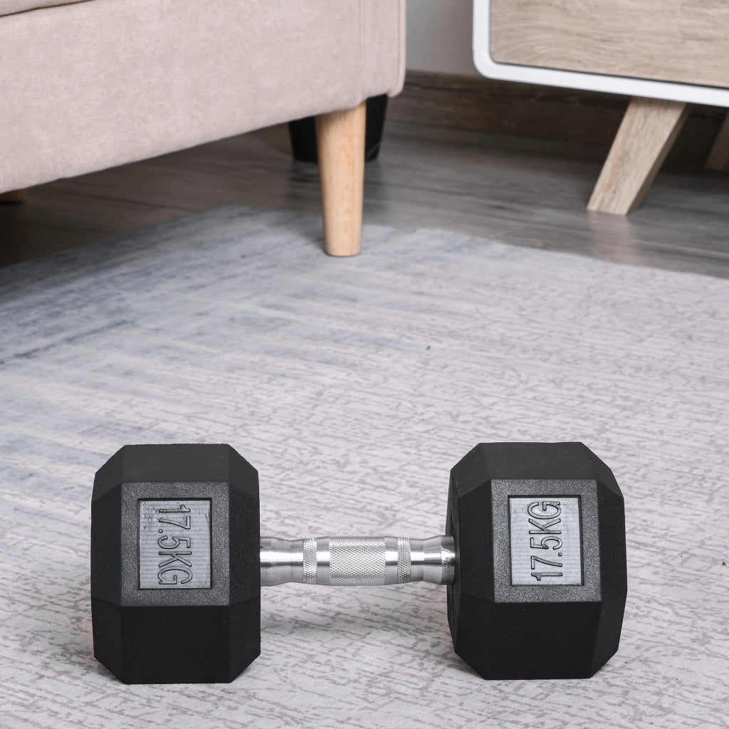 Manubrio 17,5 kg ¨C zephmum ¨C Nero + Argento