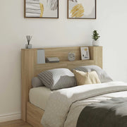 Testiera Letto Rovere Sonoma Legno ingegnerizzato