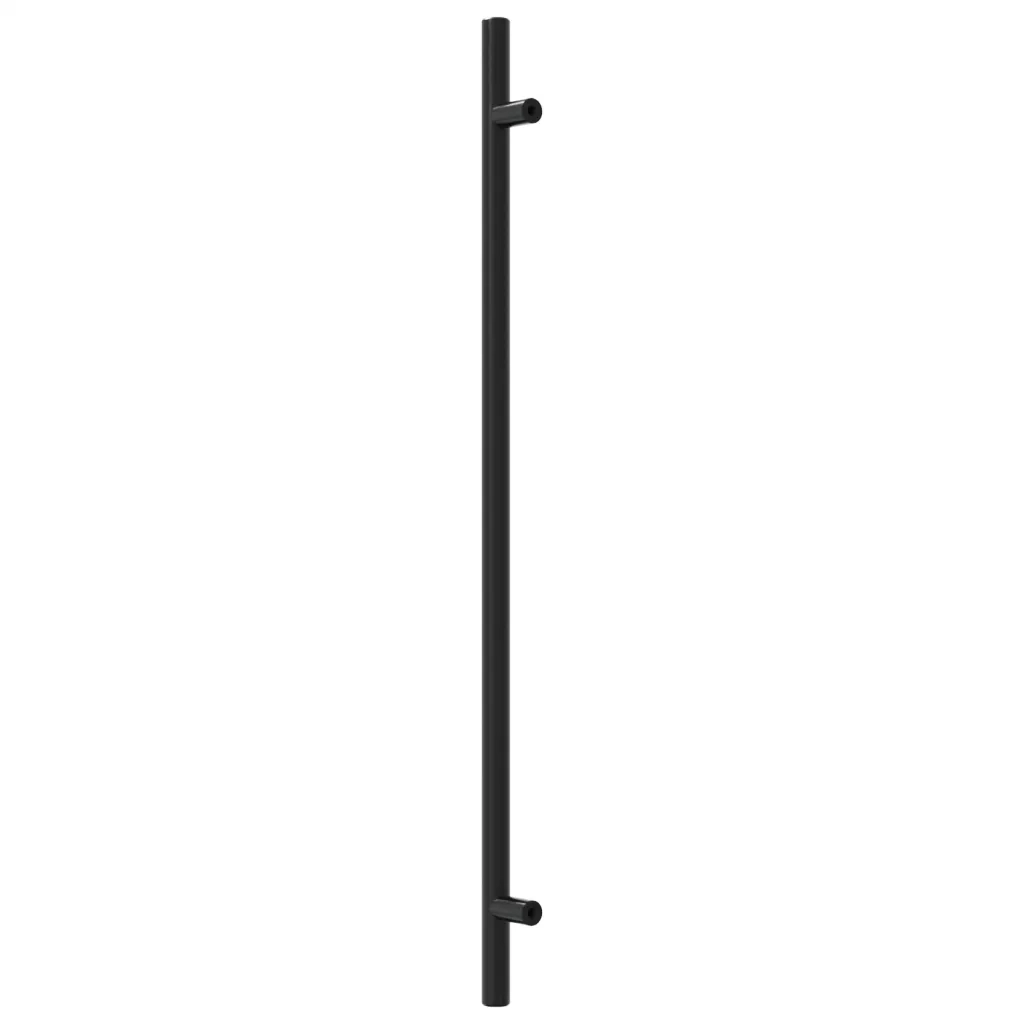 Maniglie per Mobili 10 pz Nere 320 mm in Acciaio Inox CFW6327046