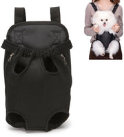 Borsa per animali con gambe estensibili - Cinturino regolabile - Materiale nylon - Disegno in mesh respirante - Chiusura di sicurezza integrata - Progettata per il comfort degli animali domestici - Borsa portatile per animali