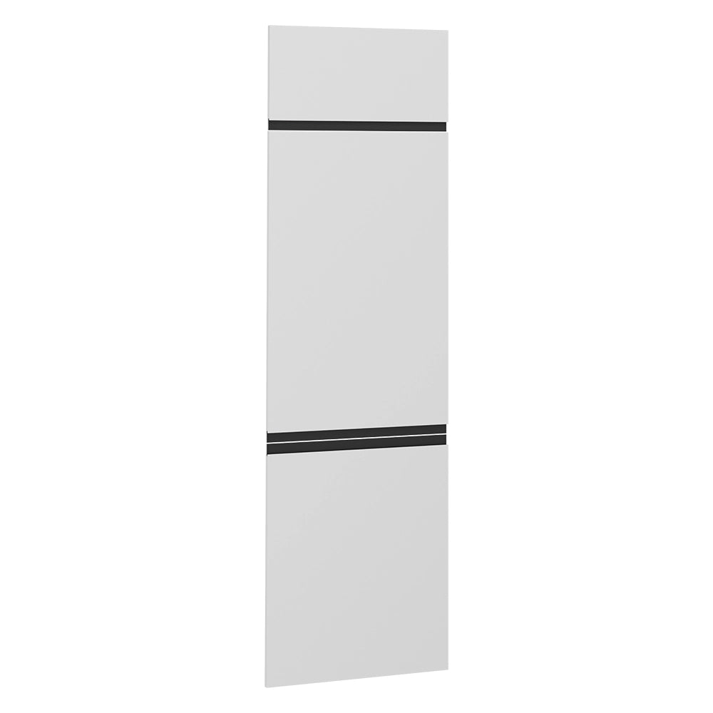Vicco Frontale cucina Bianco 59.6 x 196 cm frontale del mobile per mobile per frigorifero
