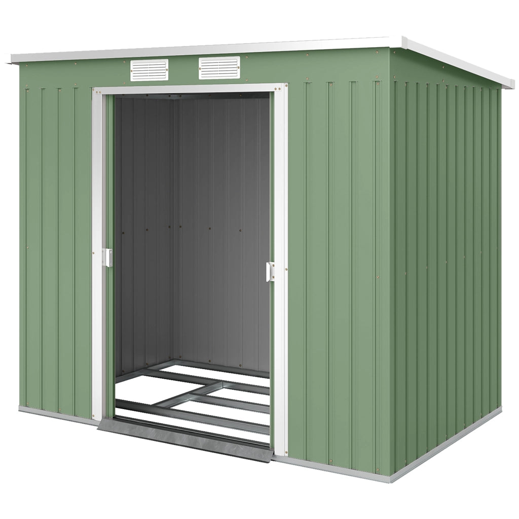 Casetta da Giardino ¨C Zephmum ¨C Verde 213x130x172 cm