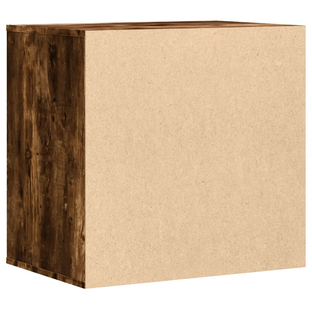 vidaXL Cassettiera Angolare Rovere Fumo 60x41x58cm Legno Multistrato