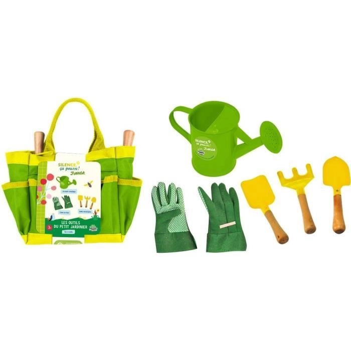Borsa da giardinaggio 6 pezzi - PLANETE PLANTE - Il silenzio cresce - Dai 3 anni