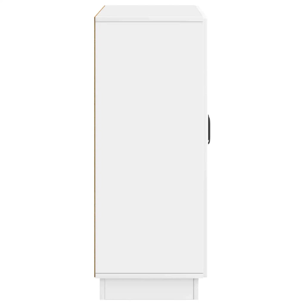 Credenza Bianco Lucido 66 x 34,5 x 87 cm Legno ingegnerizzato 895279