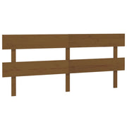 Testiera | Testata per Letto ambra 204x3x81 cm in Legno Massello di Pino