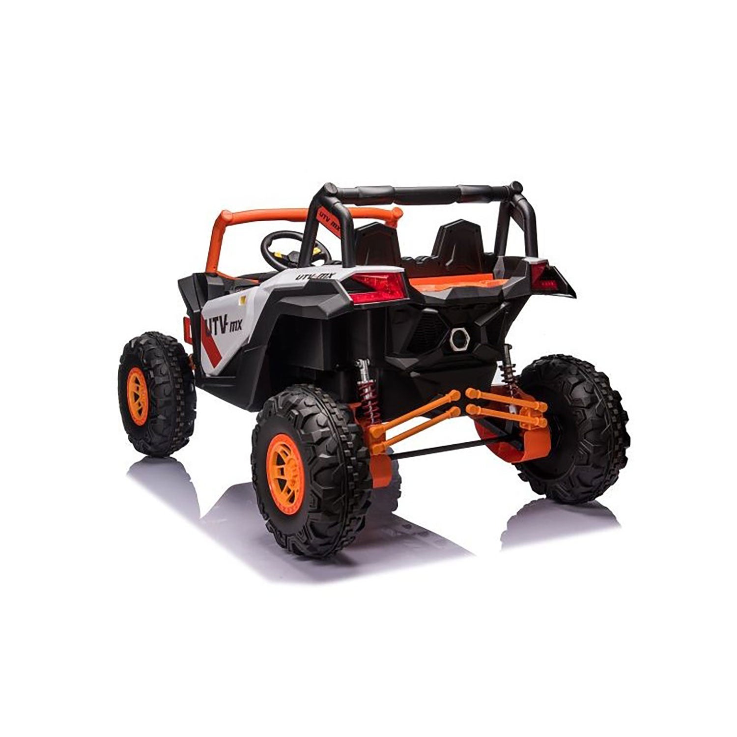 Auto Elettrica per Bambini Mud-Raider UTV MX 24V con Telecomando Arancione