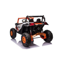 Auto Elettrica per Bambini Mud-Raider UTV MX 24V con Telecomando Arancione