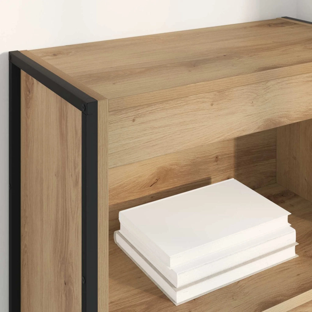 Armadio per Libri Rovere Artigianale 60 x 30 x 155 cm
