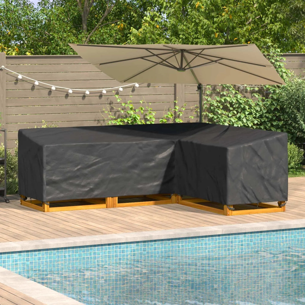 Copertura per mobili Nero 260 x 210 x 80 cm Tessuto Oxford 210D 4105681