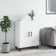 Credenza-Buffet-Armadio da cucina 69,5x34x90 cm in Legno Multistrato Bianco Lucido 804231