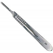 Trade Shop - Portalama 565 Numero 4 Manico In Acciaio Per Bisturi Lama Lame Intercambiabile -