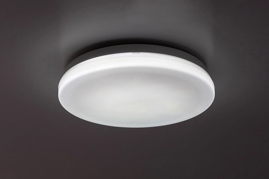 Plafoniera esterna bianca Rabalux Lowar Ø24 12W CCT IP44