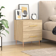 Comodino Rovere Sonoma 40x35x47,5 cm in Legno Multistrato 827282