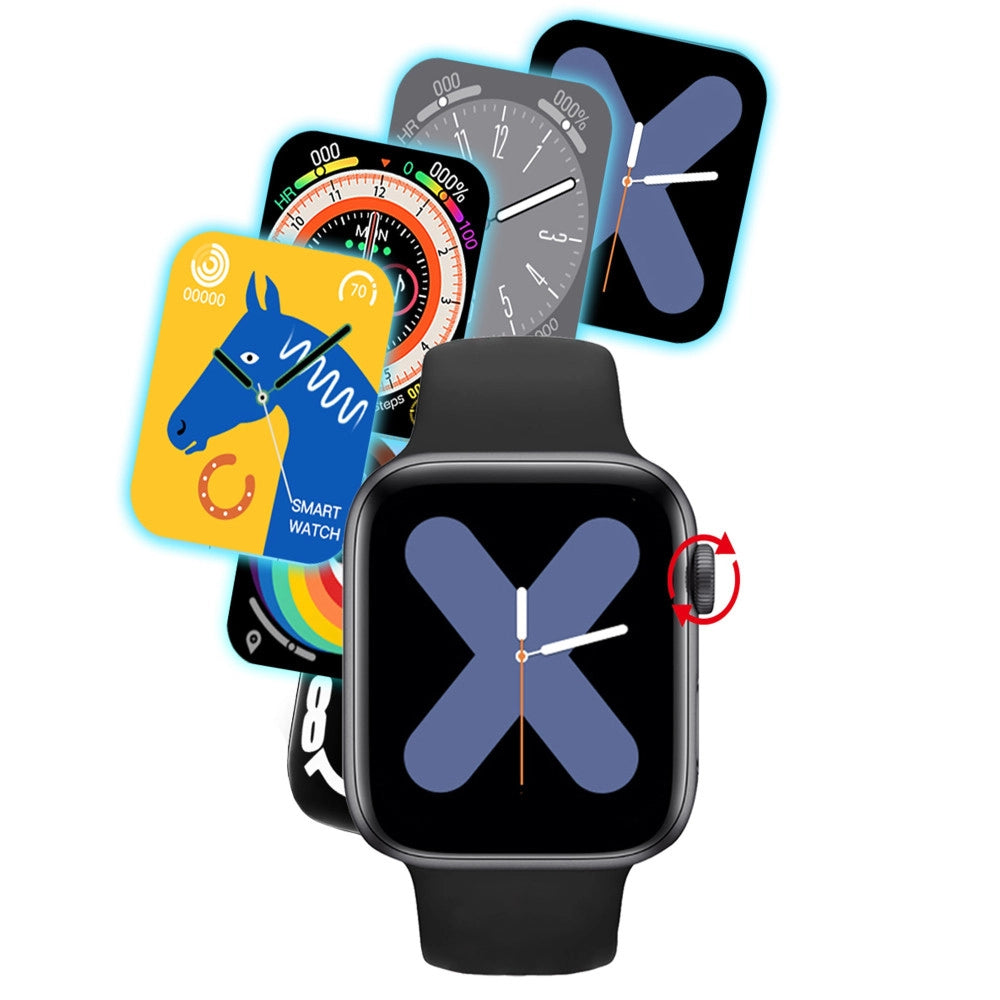 Trade Shop - Smartwatch Serie 8 Sport Fitness Cardio Musica Chiamate Bluetooth Android E Ios -