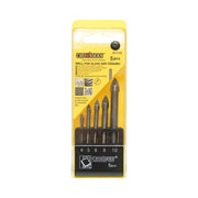 Set di 5 punte da trapano Crownman da 4-10 mm per vetro e ceramica