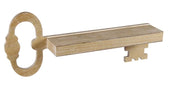 MENSOLA DA PARETE A CHIAVE 56X10X23CM IN LEGNO NATURALE