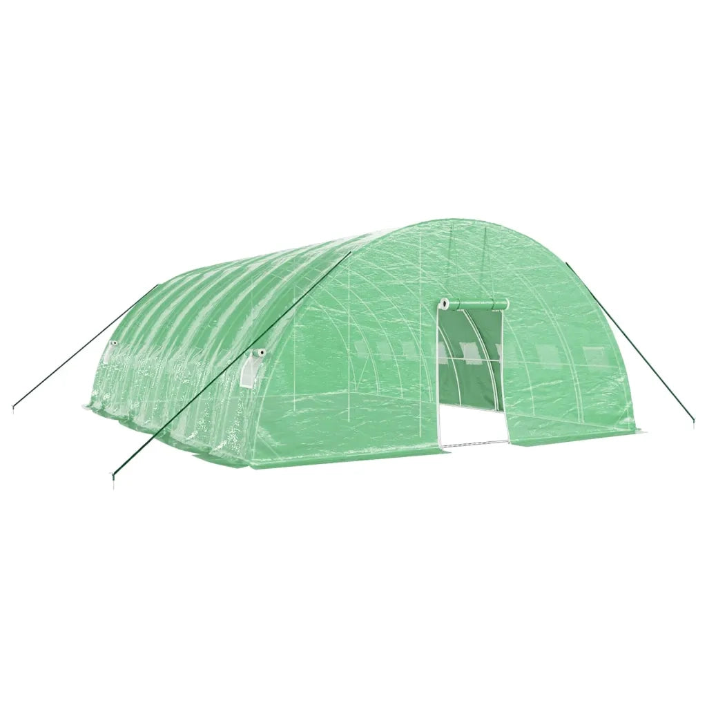 Serra con Telaio in Acciaio Verde 48 m² 8x6x2,85 m 3188107