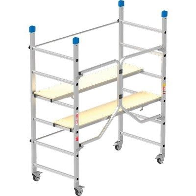 TRABATTELLO DINAMICO MARCHETTI  ALLUMINIO RICHIUDIBILE CM 15526X82 H.CM 110/188
