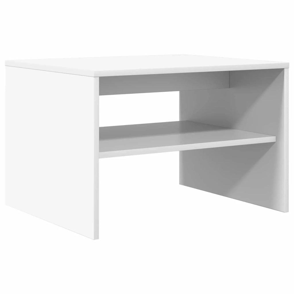 Tavolino da salotto Bianco 60 x 50 x 40 cm Legno multistrato 8000268