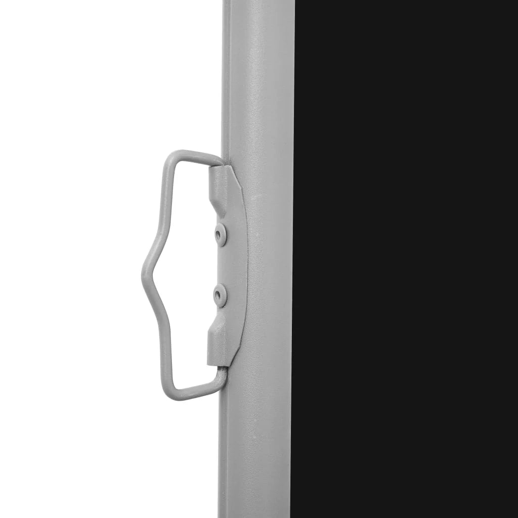 Tenda da sole laterale retrattile 600 x 160 cm nera 02_0007387