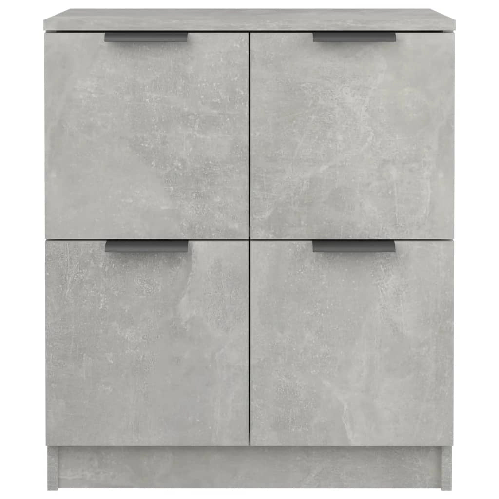 Buffet credenza cassettiera armadio mobile contenitore organizer per cucina soggiorno salotto 60 x 30 x 70 cm legno ingegnerizzato grigio 02_0031954