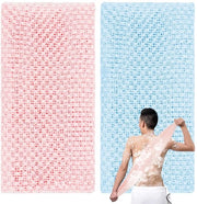 Kit di pulizia corpo con spugne esfolianti giapponesi - 2 pezzi - Asciugamano per doccia - Asciugamano per la pelle - Kit di pulizia corpo