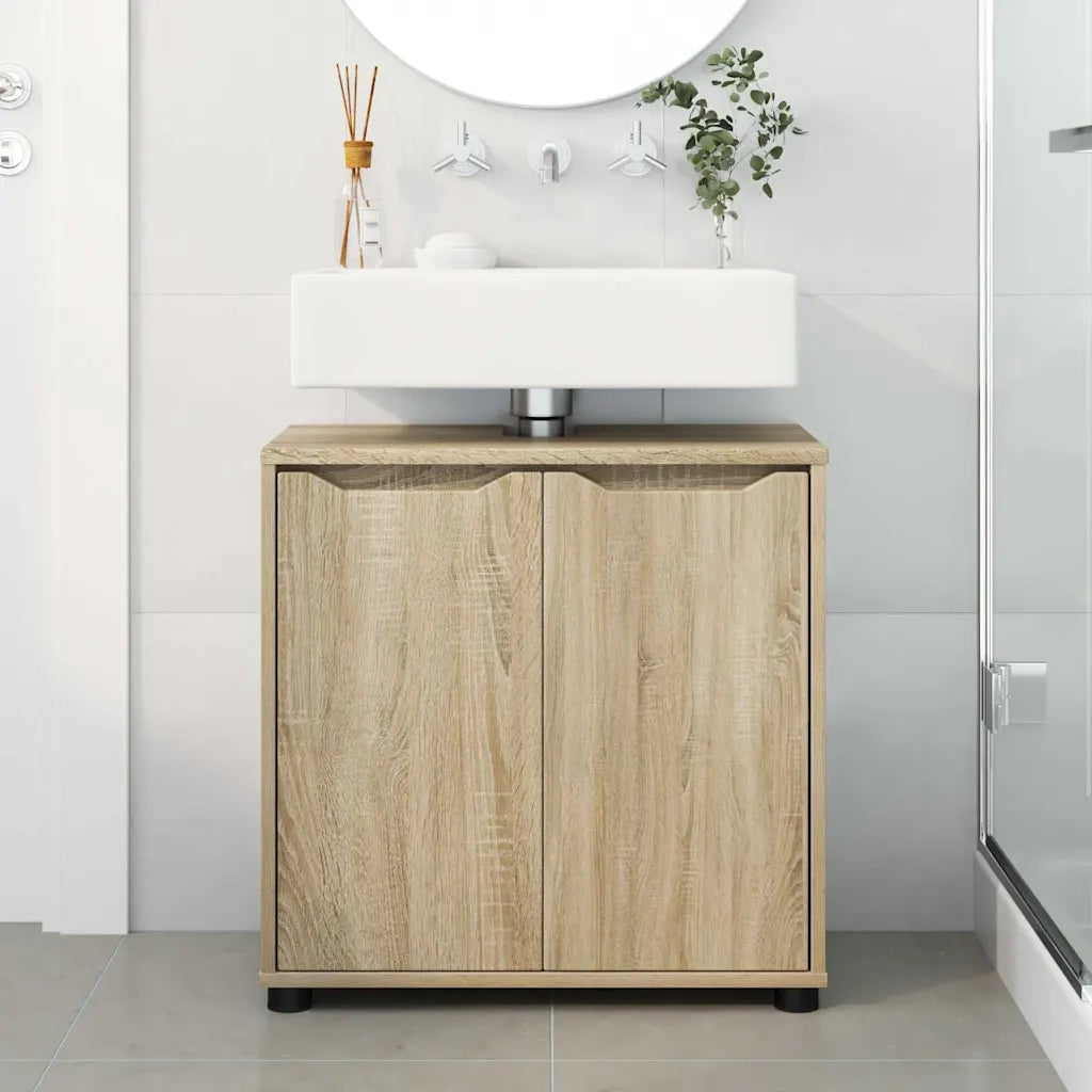 Mobile per lavabo da bagno Rovere Sonoma 60 x 30 x 60 cm