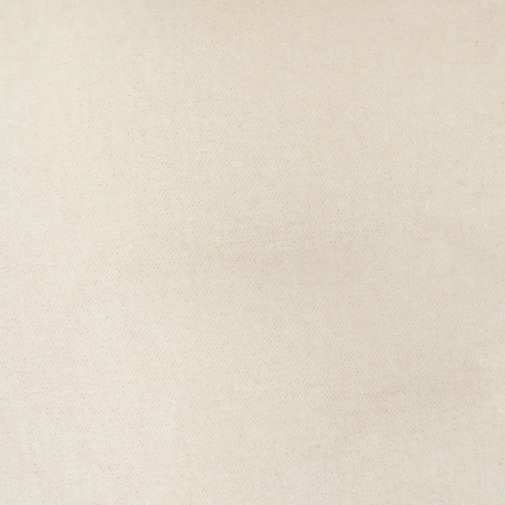 Pouf rotondo moderno in velluto per soggiorno e camera da letto beige chiaro stile glamour