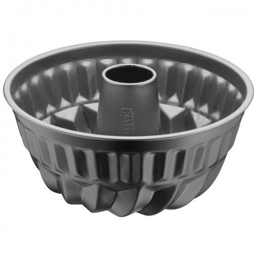 ORIGINAL KAISER 2300659657 Kaiser Inspiration Stampo per Ciambella in Acciaio con Rivestimento Antiaderente KAIRAMIC Capacita' 2,45 L colore Nero