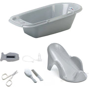 Baby Bath + Bath Transat + Termoter + pennello e pettine + forbici + baby mosca