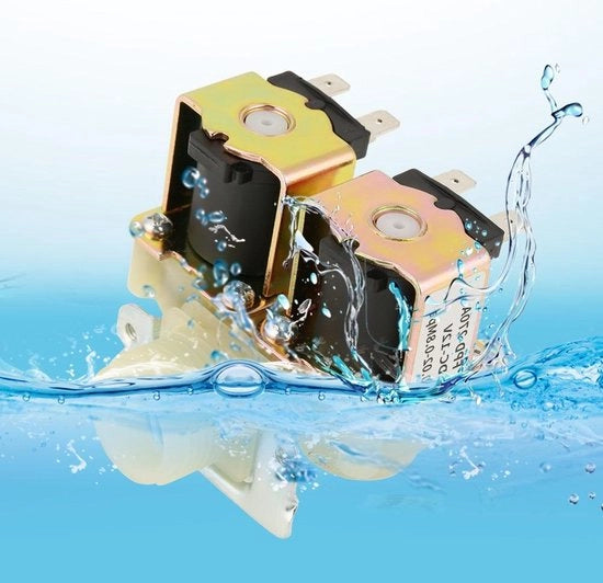 Sensore di flusso impermeabile all'umidità DC 12 V per iniettori e boiler - Valvola magnetica a doppia via.