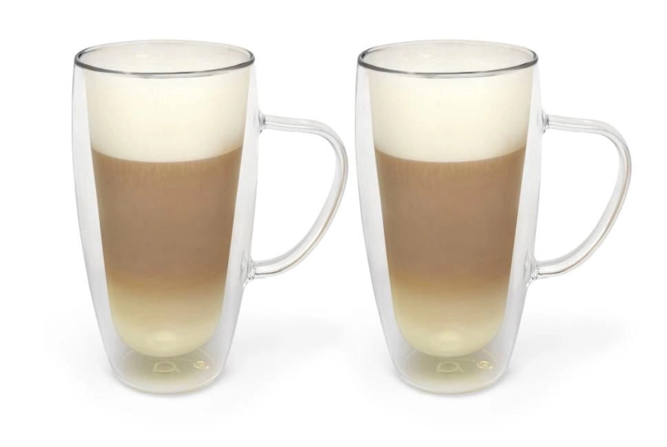Bredemeijer 165015 bicchiere da caffè Trasparente 2 pz 400 ml