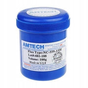 Gel Saldante Amtech NC-559-ASM – No-Clean con UV, 100g | Consistenza Gel, Facile Applicazione
